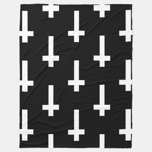 ondersteboven fleece deken (Voorkant)