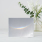 Ondersteboven glimlachende regenboog, NJ Briefkaart (Staand voorkant)