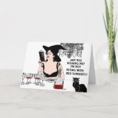 Ondersteboven het lezen kaart (Voorkant)