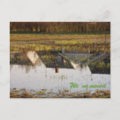 ondersteboven huizen, we zijn verhuisd aankondigingskaart (Voorkant)