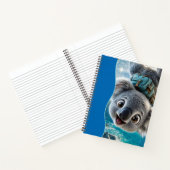 Ondersteboven Koala Notitieboek (Binnen)