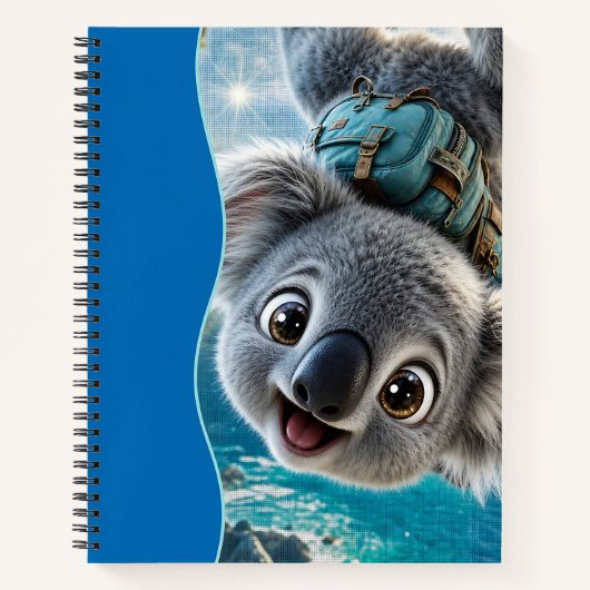 Ondersteboven Koala Notitieboek (Voorkant)