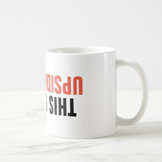 Ondersteboven Koffiemok (Rechts)