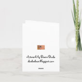 Ondersteboven - Opmerking Kaart (Achterkant)