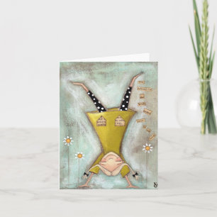 Ondersteboven - Opmerkingskaart Kaart