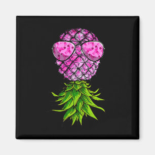 Ondersteboven roze lint borstkanker bewustzijn magneet