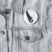 Ondersteboven Specter Ronde Button 5,7 Cm (In situ)