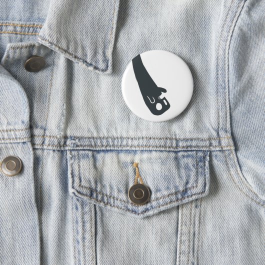 Ondersteboven Specter Ronde Button 5,7 Cm (In situ)