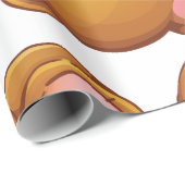 Ondersteboven teddybeer cadeaupapier (Rol Hoek)