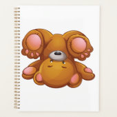 Ondersteboven teddybeer planner (Voorkant)