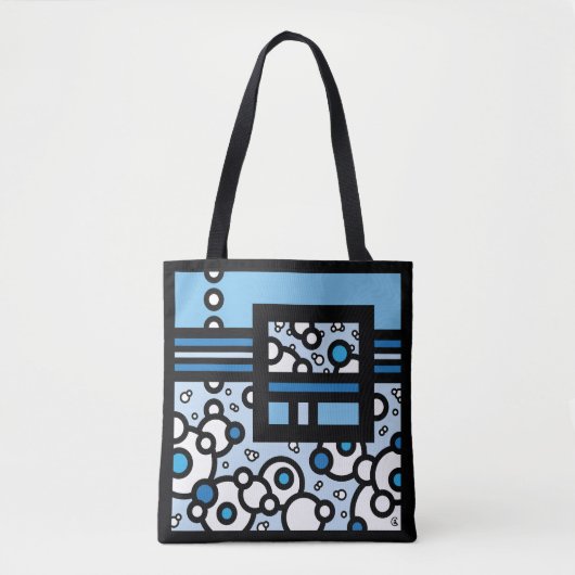 Ondersteboven Tote Bag (Voorkant)