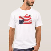 Ondersteboven Vlag in nood T-shirt (Voorkant)