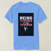 Ondersteboven zijn is mijn normale gymnastiek 1 t-shirt (Design voorkant)