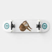 Ondersteboven Zonneschijn Kat Persoonlijk Skateboard (Horizontaal)