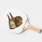 Ondersteboven Zonneschijn Kat Tafeltennisbatje (Zijkant)