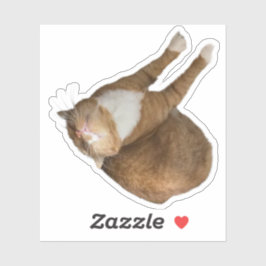 Ondersteboven Zonneschijn Sticker