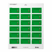 Onderstel en dauw! etiket (Full Sheet)