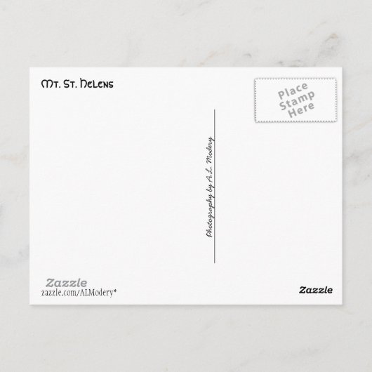 Onderstel St Helens Collage 2 Briefkaart (Achterkant)