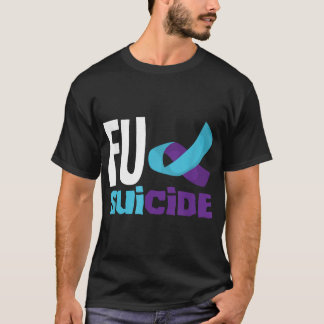 Ondersteun bewustzijnsacties voor zelfmoordprevent t-shirt