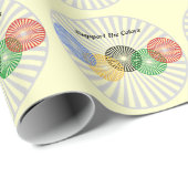 Ondersteun de kleuren - cadeaupapier (Rol Hoek)