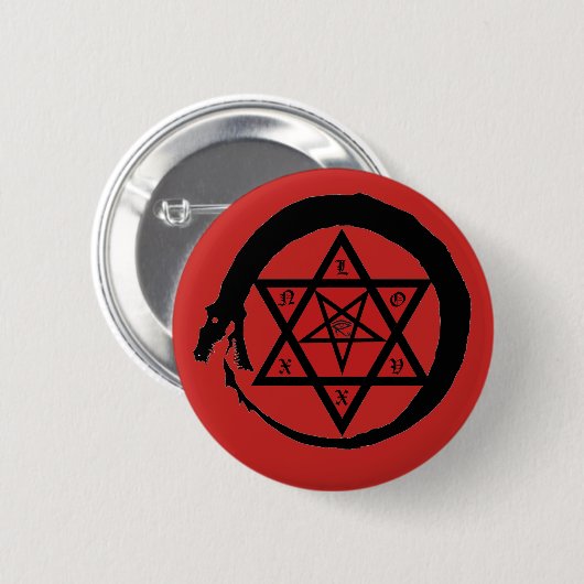 Ondersteun de TCS met de sigil badge Ronde Button 5,7 Cm (Voorkant /achterkant)