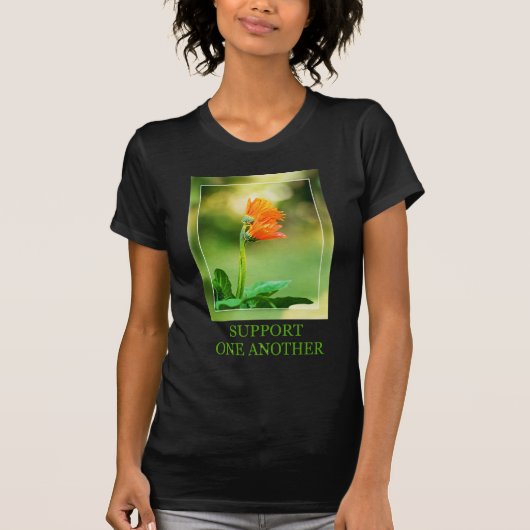 Ondersteun elkaar t-shirt (Voorkant)