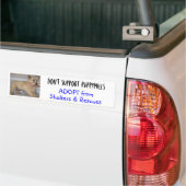 Ondersteun geen pymolens — Stapels Bumpersticker (Op Truck)