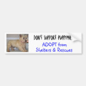 Ondersteun geen pymolens — Stapels Bumpersticker (Voorkant)