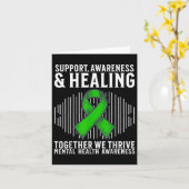 Ondersteun geestelijke gezondheid Bewustmakingsite Kaart (Gele Bloem)