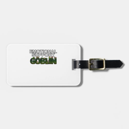 Ondersteun Goblin Classic Bagagelabel (Voorkant horizontaal)