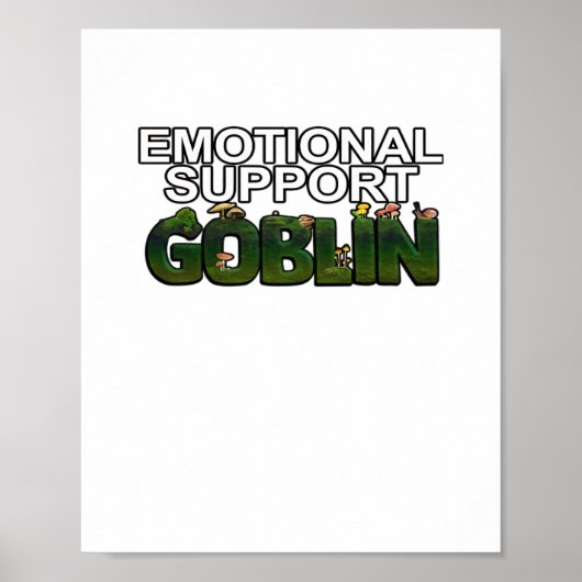 Ondersteun Goblin Classic Poster (Voorkant)