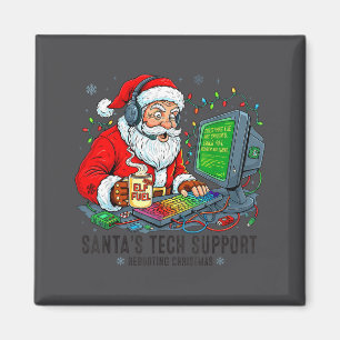 Ondersteun het rebooten van s Santa Tech Crew Magneet