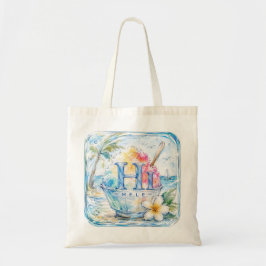 Ondersteun HIMELE Hawaiaanse Tote Bag Shave Ice