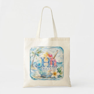 Ondersteun HIMELE Hawaiaanse Tote Bag Shave Ice