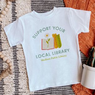Ondersteun je lokale bibliotheek Custom T-shirt