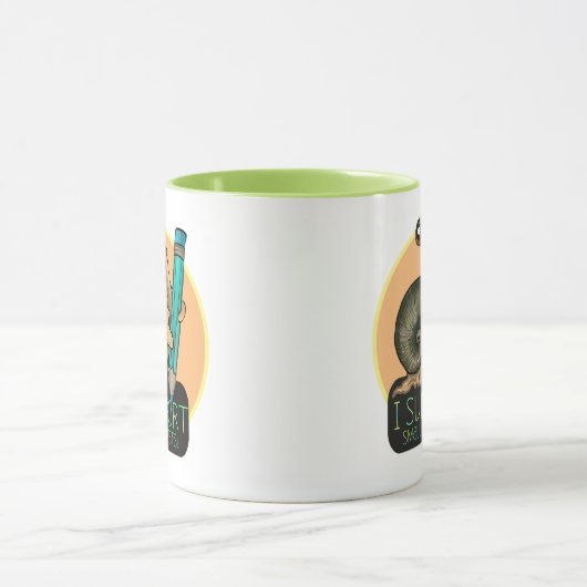 Ondersteun kleine artiesten slak mok (Midden)