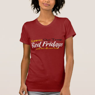 Ondersteun ons T-shirt met geel