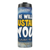 Ondersteun u: Jesaja 46:4 Thermosbeker (Voorkant)