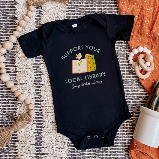 Ondersteun uw lokale aangepaste bibliotheek romper