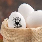 Ondersteun uw lokale eierhandelaar Chicken Rubberstempel