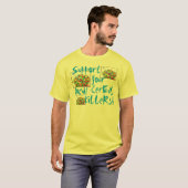 Ondersteun uw lokale graanmoordenaars t-shirt (Voorkant volledig)