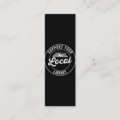 Ondersteun uw lokale Magnet-Sleutelhanger van de B Klantenkaartje (Voorkant)