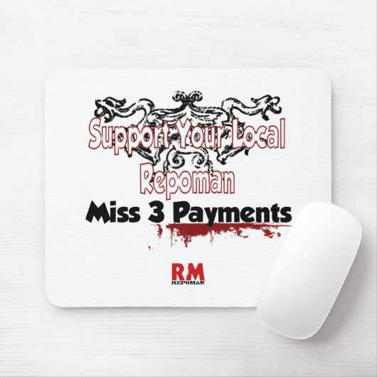 Ondersteun uw lokale muis met repoman muismat (Met muis)