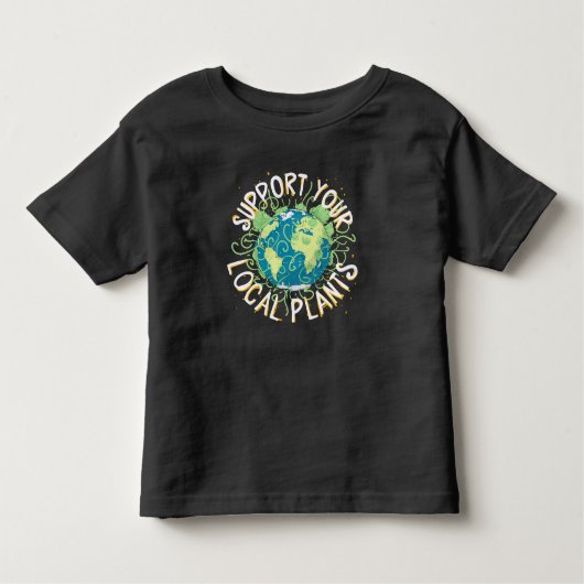 Ondersteun uw lokale Planten Kinder Shirts (Voorkant)