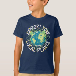 Ondersteun uw lokale Planten T-shirt