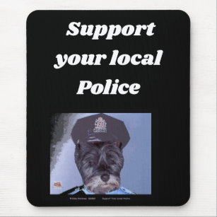 Ondersteun uw lokale politie! (Dog) Caïro Terrier Muismat