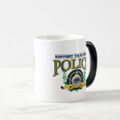 Ondersteun uw lokale politie magische mok (Voorkant rechts)