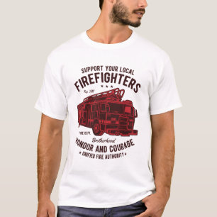 Ondersteun uw lokale shirt van de Mannen van de Br