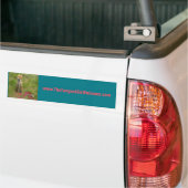 Ondersteun Vosdommersticker met vossenbumper Bumpersticker (Op Truck)