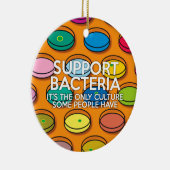 ONDERSTEUNDE BACTERIËN KERAMISCH ORNAMENT (Rechts)